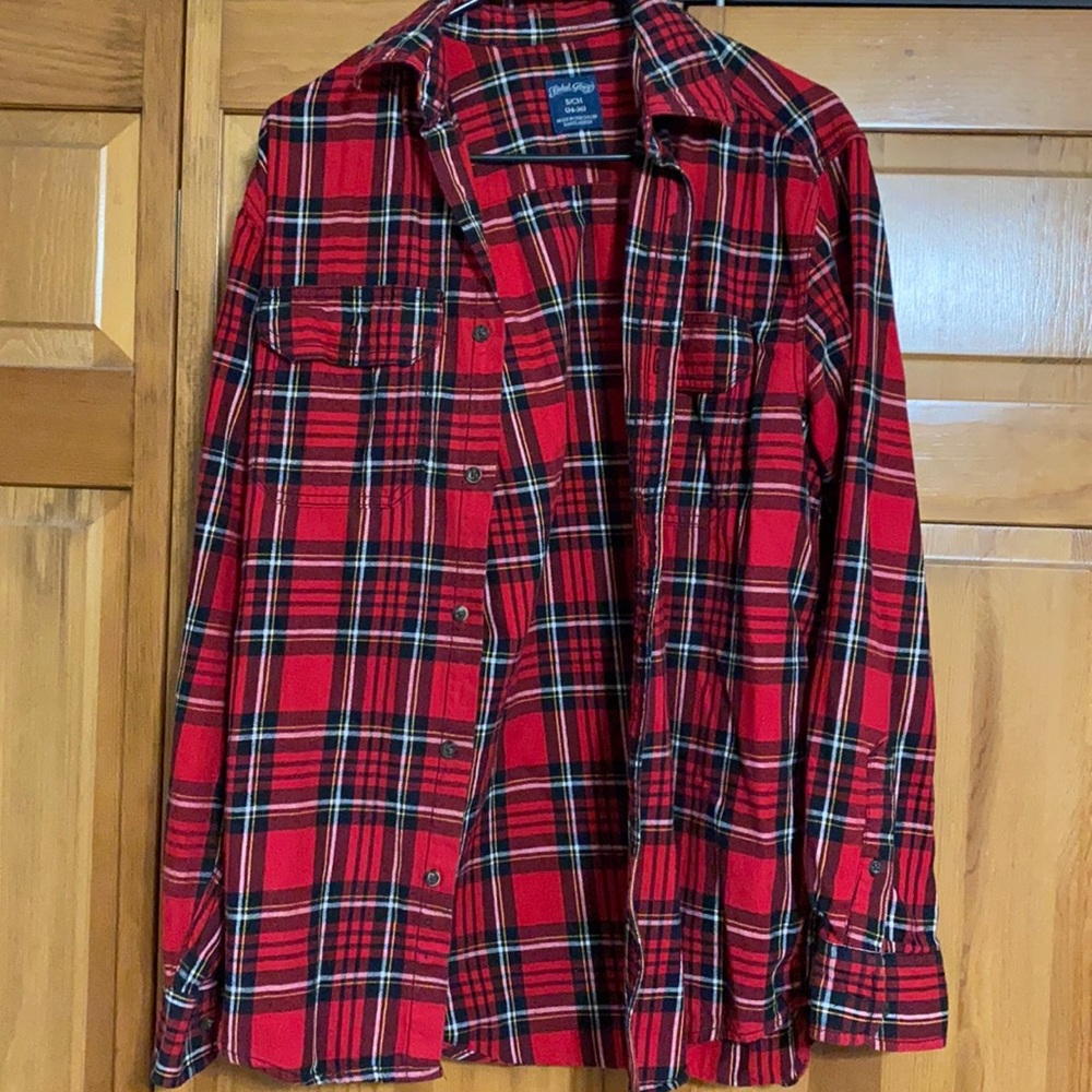 Flannel button up